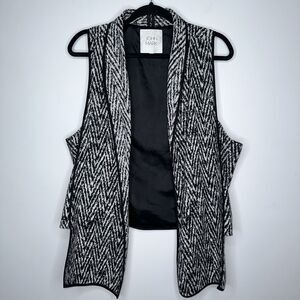 John Mark Women’s Aztec Knit Sweater Vest Wool Blend Size Large